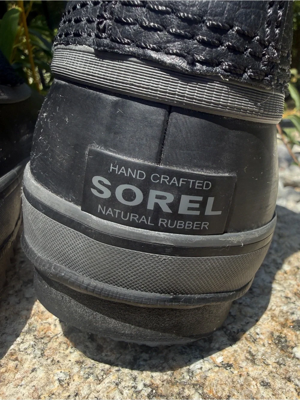 Sorel Cheyanne II Waterproof Winter Duck Boots Black Mens Size 9.5 Insulated